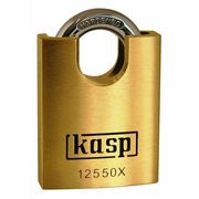 Brass Padlock Closed Shackle - 125 Series